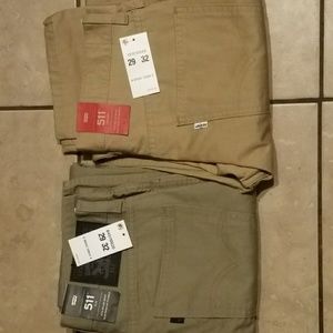 (2) levis khakis 29/32 NWT